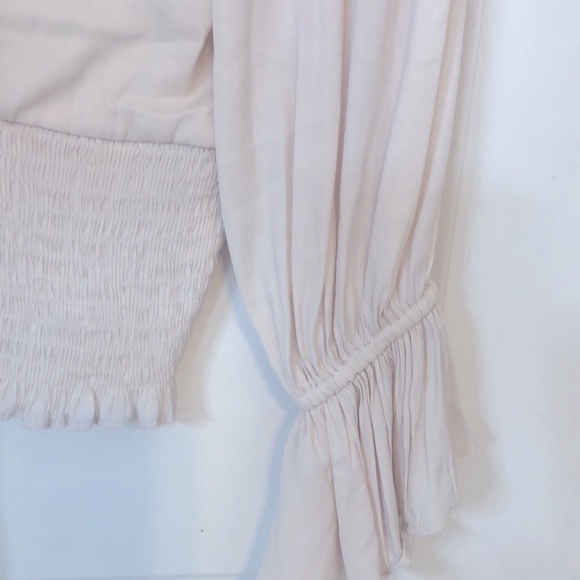 Off white boho ruffle blouse - Picture 4 of 5